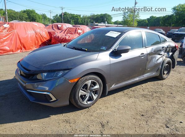 2HGFC2F63KH579669 2019 HONDA CIVIC Gray 