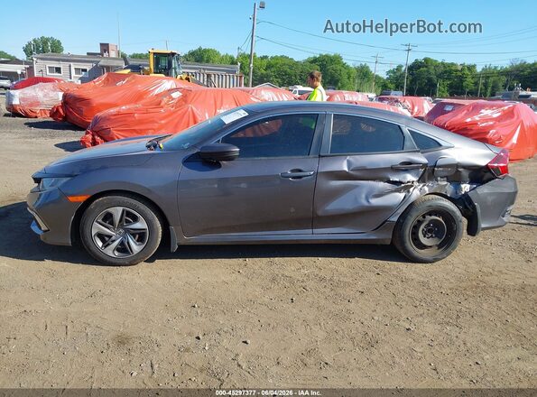 2HGFC2F63KH579669 2019 HONDA CIVIC Gray 360 interior view