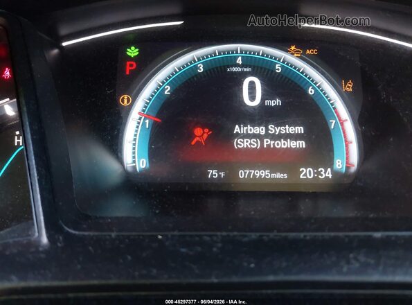 2HGFC2F63KH579669 2019 HONDA CIVIC Gray 