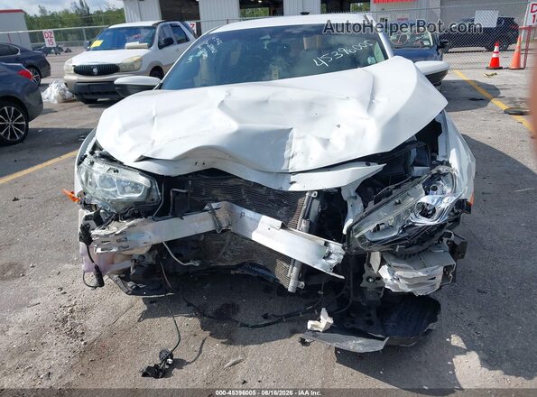 2HGFC2F63KH599887 2019 HONDA CIVIC White Սարքավորումների վահանակի տեսք