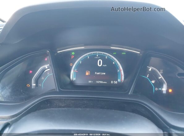 2HGFC2F63KH600536 2019 HONDA CIVIC Серый Вид задних сидений