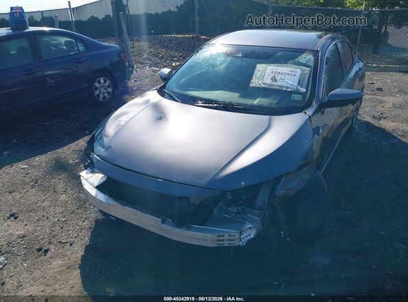 2HGFC2F63KH600536 2019 HONDA CIVIC Серый Вид спереди