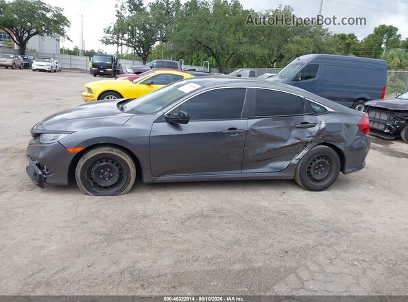 2HGFC2F63LH514029 2020 HONDA CIVIC Gray 