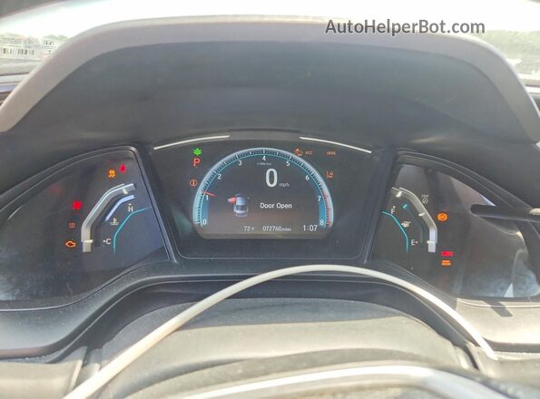 2HGFC2F63LH590043 2020 HONDA CIVIC Gray 