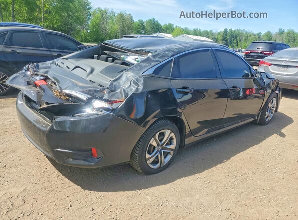 2HGFC2F64HH016932 2017 HONDA CIVIC Black Rear right