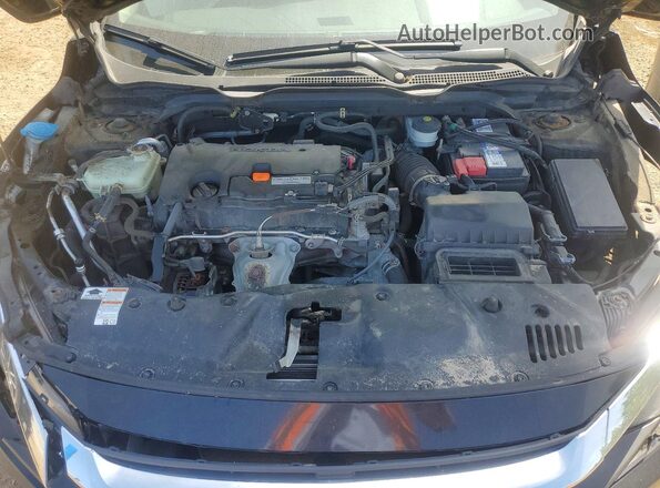 2HGFC2F64HH016932 2017 HONDA CIVIC Black Rear interior view