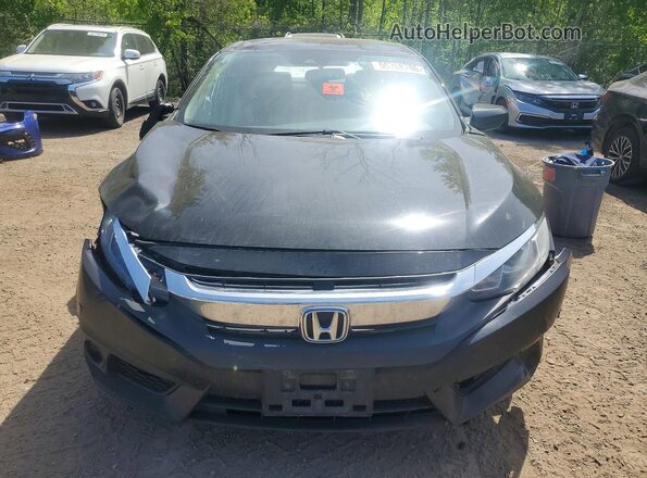2HGFC2F64HH016932 2017 HONDA CIVIC Black Front view