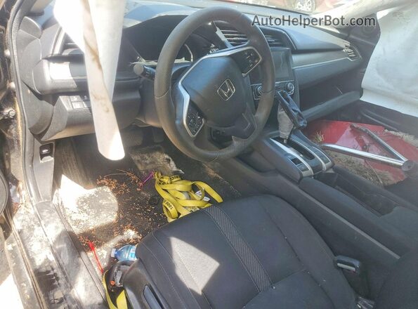 2HGFC2F64HH016932 2017 HONDA CIVIC Black Dashboard view