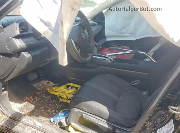 2HGFC2F64HH016932 2017 HONDA CIVIC Black Front interior view