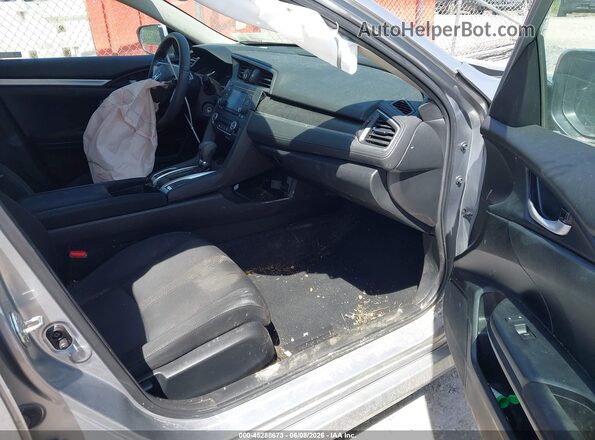 2HGFC2F64KH549614 2019 HONDA CIVIC Silver წინა სალონის ხედი