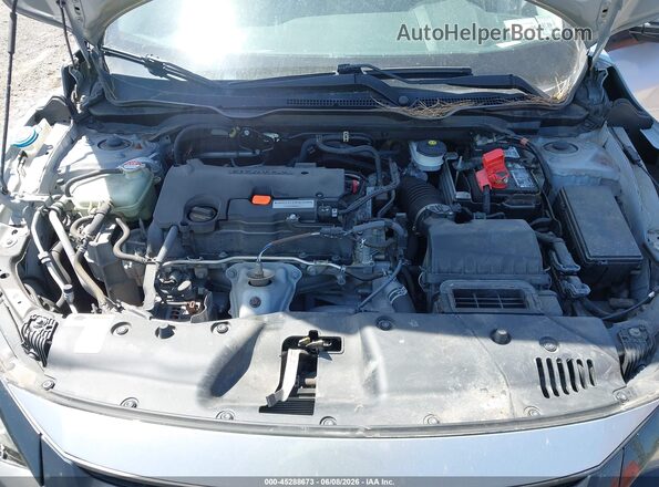 2HGFC2F64KH549614 2019 HONDA CIVIC Silver უკანა ხედი