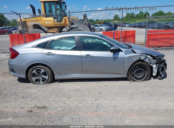 2HGFC2F64KH549614 2019 HONDA CIVIC Silver სალონის 360-გრადუსიანი ხედი