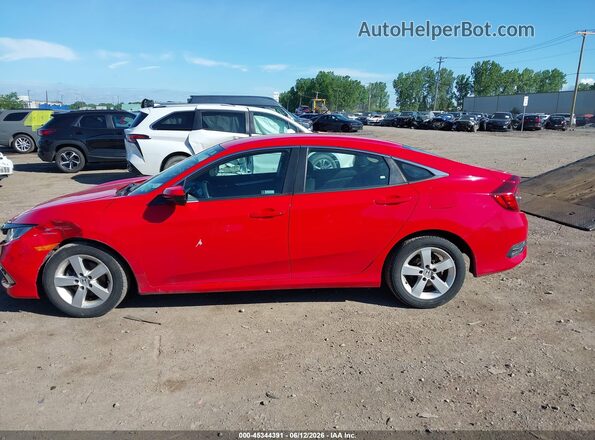 2HGFC2F64KH563075 2019 HONDA CIVIC Red 