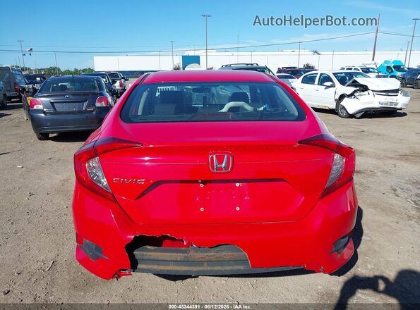 2HGFC2F64KH563075 2019 HONDA CIVIC Red 