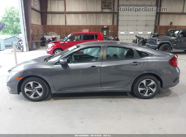 2HGFC2F64LH500737 2020 HONDA CIVIC Серый Панорамный вид салона 360°