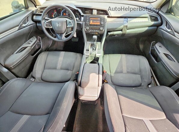 2HGFC2F64LH536153 2020 HONDA CIVIC Black წინა პანელის ხედი