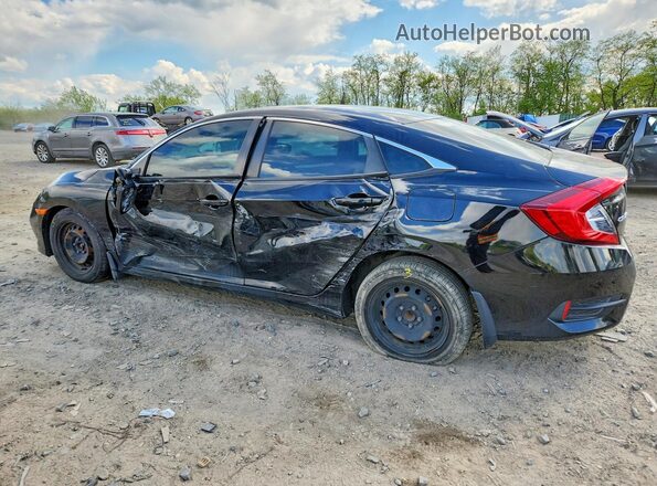 2HGFC2F64LH536153 2020 HONDA CIVIC Black უკანა მარცხენა