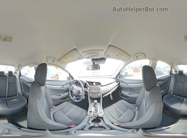 2HGFC2F64LH536153 2020 HONDA CIVIC Black VIN კოდის სტიკერის ხედი