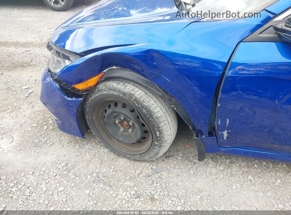 2HGFC2F64MH506314 2021 HONDA CIVIC Синий Вид спереди