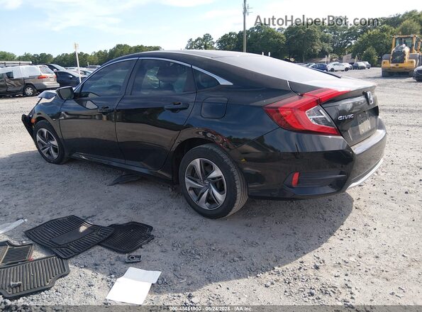 2HGFC2F65KH515729 2019 HONDA CIVIC Black Tył lewy