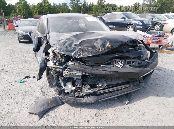2HGFC2F65KH515729 2019 HONDA CIVIC Black Widok z przodu