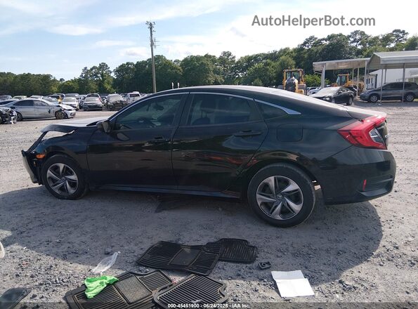 2HGFC2F65KH515729 2019 HONDA CIVIC Black Widok wnętrza 360 stopni