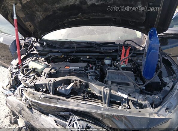 2HGFC2F65KH515729 2019 HONDA CIVIC Black Widok z tyłu