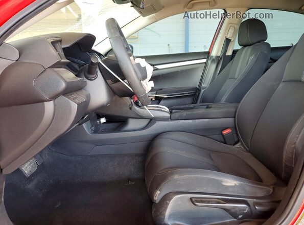 2HGFC2F65KH563084 2019 HONDA CIVIC Red Front interior view