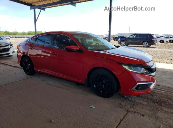 2HGFC2F65KH563084 2019 HONDA CIVIC Red Front right