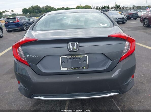 2HGFC2F65KH596716 2019 HONDA CIVIC Gray 