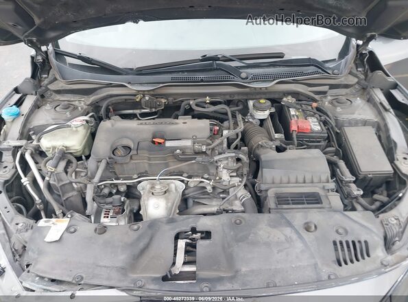 2HGFC2F65KH596716 2019 HONDA CIVIC Gray Հետևի տեսք