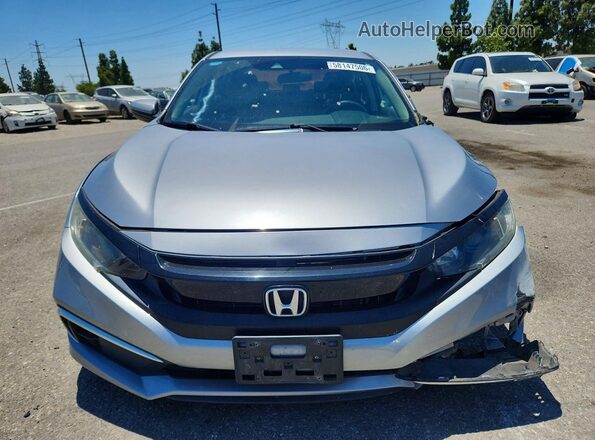 2HGFC2F65KH602675 2019 HONDA CIVIC Silver წინა ხედი