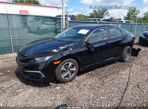 2HGFC2F65LH543712 2020 HONDA CIVIC Black Front left