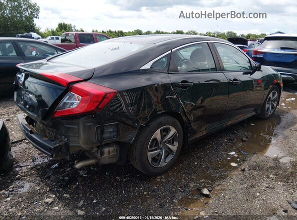 2HGFC2F65LH543712 2020 HONDA CIVIC Black Rear right