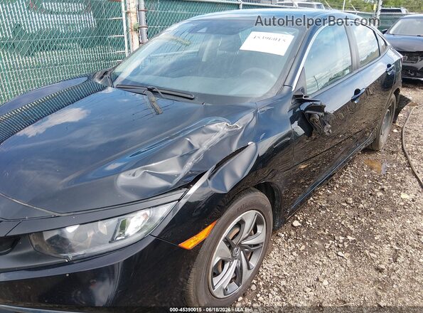 2HGFC2F65LH543712 2020 HONDA CIVIC Black Front view