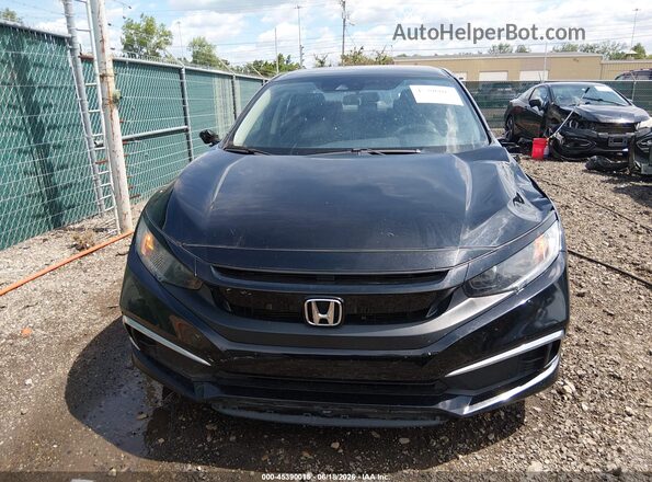 2HGFC2F65LH543712 2020 HONDA CIVIC Black Rear interior view