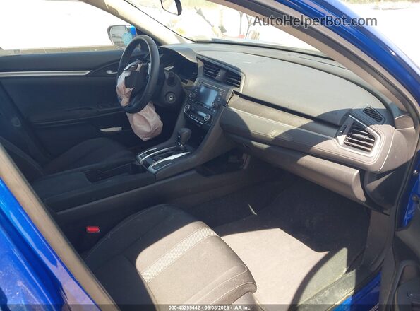2HGFC2F65LH560591 2020 HONDA CIVIC Blue წინა სალონის ხედი