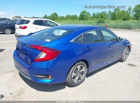 2HGFC2F65LH560591 2020 HONDA CIVIC Blue უკანა მარჯვენა