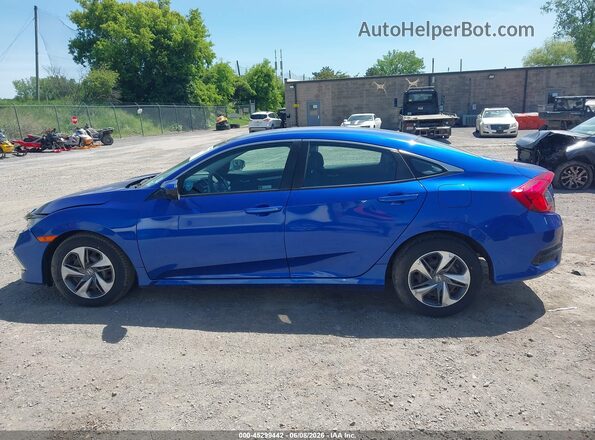 2HGFC2F65LH560591 2020 HONDA CIVIC Blue სალონის 360-გრადუსიანი ხედი