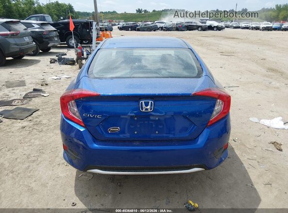 2HGFC2F65LH588407 2020 HONDA CIVIC Blue 