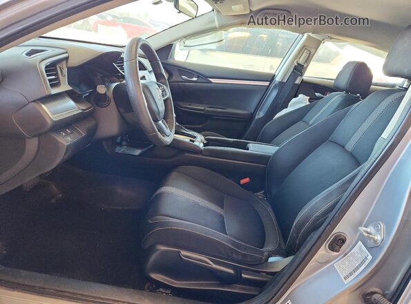2HGFC2F65MH515538 2021 HONDA CIVIC Silver Widok wnętrza z przodu