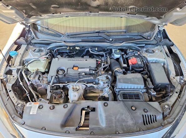 2HGFC2F65MH515538 2021 HONDA CIVIC Silver Widok wnętrza z tyłu
