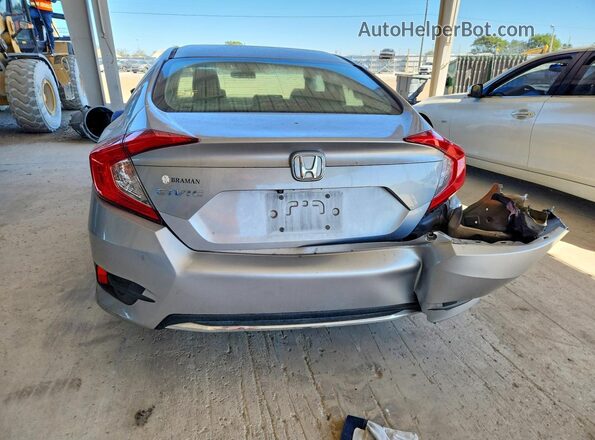 2HGFC2F65MH515538 2021 HONDA CIVIC Silver Widok z tyłu