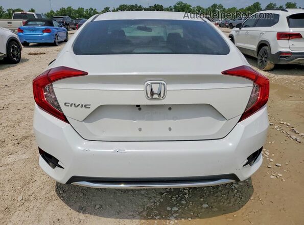 2HGFC2F65MH544375 2021 HONDA CIVIC White Вид ззаду