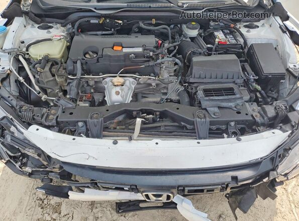2HGFC2F65MH544375 2021 HONDA CIVIC White Вид задньої частини салону