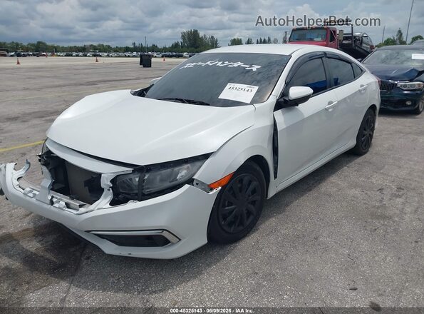 2HGFC2F65MH544926 2021 HONDA CIVIC White Vista tres cuartos delantera izquierda