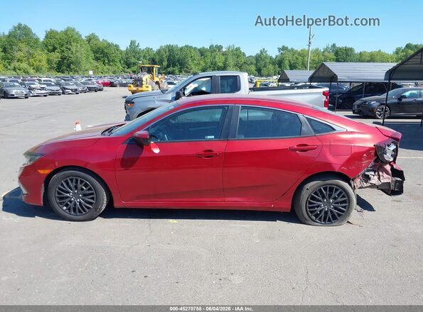 2HGFC2F65MH558356 2021 HONDA CIVIC Red 