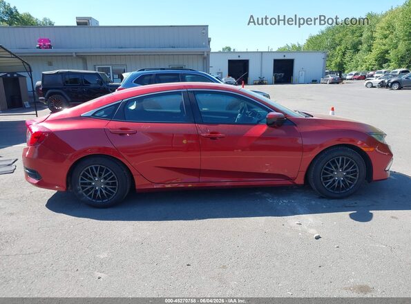 2HGFC2F65MH558356 2021 HONDA CIVIC Red Панорамний вид салону 360°