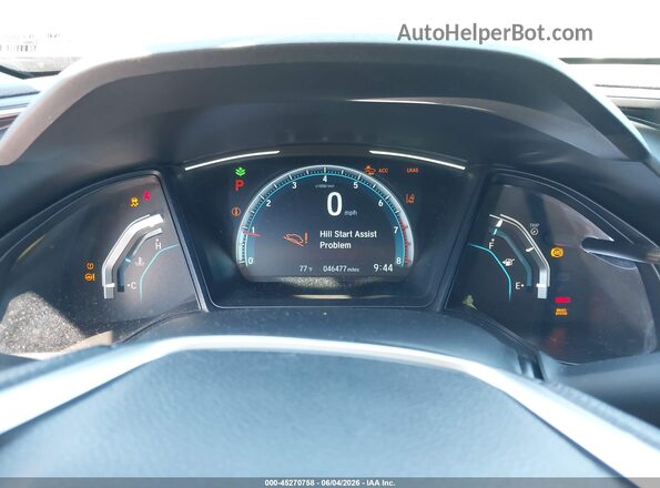 2HGFC2F65MH558356 2021 HONDA CIVIC Red Вид задніх сидінь