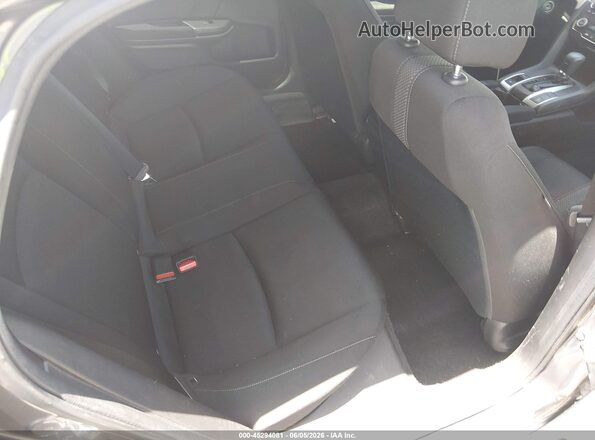 2HGFC2F66KH502505 2019 HONDA CIVIC Silver Vista de la etiqueta del VIN